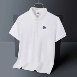 Men's Polos MMens shirt Luxury Printed top T-shirt Decal cotton Polo T-shirt Mens summer fashion casual short-slved blazer Y240510CX6B