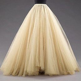 Custom Made Color A-line Petticoat Puffy 6 Layers Bridal Accessories Bridal Slip for Wedding Dresses Bridal Underskirt 270e