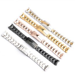 Accessories Band Rolex Fine-tuning Pull Teeth Strap Watch Belt Steel Solid Submariner Water Ghost Bracelet for 20 21MM 269S