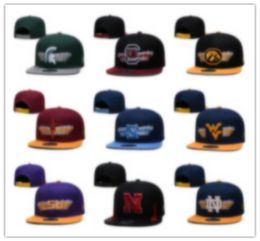 Good Fashion new college Basketball Snapback Baseball All Team Football Hats Womens Mens Flat Hip Hop Caps mixed order HHH8387046