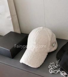 2021 fashion designer men women hat autumn and winter tide cap Lambs Wool thick warm baseball caps Christmas gifts Top Quality8055408