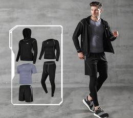 WholeFitness Clothing Gym Wear Men Tracksuit Sport Homme Running Shorts Jogging Suits Yoga Set Compression Workout Clothes Sp9997104