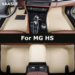 SAASLE Custom Car Floor Mats For MG HS Auto Carpets Foot Coche Accessorie T240509