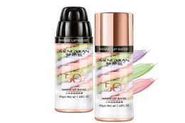 One Step Color Corrector Primer Makeup Base Threecolor Mixed Oil Control Invisible Pore Isolation Cream Brightening Face Make up6453384