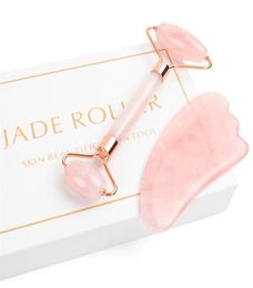 Jade Roller for Face 2 in 1 Jade Roller Massager Set Including Rose Quartz and Gua Sha Scraping ToolJade Facial Anti Aging Face27965877