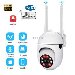 IP Cameras 3MP IP Camera WIFI Motion Detection Night Vision Baby Monitor Automatic Human Tracking PTZ Security Monitoring Camera d240510