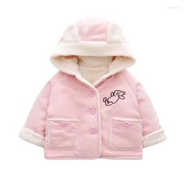 Jackets Autumn Kids Fashion Clothing Winter Baby Boys Clothes Children Girls Cute Thick Hooded Coat Toddler Casual Costume Hoodies