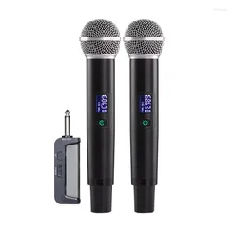 Microphones Wireless Handheld Dynamic Karaoke Microphone Bluetooth Receiver Performing Professional Home Reverb High And Low Bass