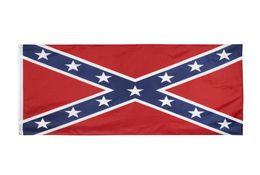 Confederate Flag US Battle Southern Flag 15090cm Polyester National Flags Two Sides Printed Civil War Flags sea DWA9122022354