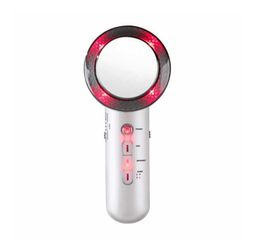 Face Reduction 3 in 1 EMS Infrared Ultrasonic body Massager Anti cellulite Fat Burner Infrared Slimming Machine4852369