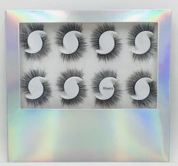 Newest Luxury 12 Pairs Mink False Eyelashes Set Natural Long Handmade Fake Lashes Makeup Accessory Soft Vivid Eyelash Extensions1328089