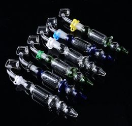 New Nector Collector Kit Smoking Accessories Wth 10mm 14mm Joint Quartz Tips Keck Clip Quartz Bangers NC201030194