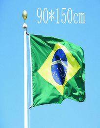 3ftx5ft Brazil Flag 150x90cm custom flag banner national flags SuperPoly IndoorOutdoor Brasil FLAG Country Banner5896958