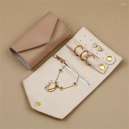 Jewellery Pouches Mini Portable Travel Storage Box Multifunctional Fashion Earrings Rings Necklaces Watches Rolled Up Bag