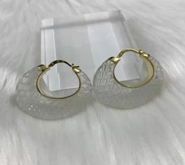 2021 new Big Circle Korean style fashion net red S925 silver needle Earrings for women4977989