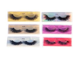 3D mink lashes False Eyelashes 25mm mink lashes vendor with Customised box whole vegan mink eyelashes5781171