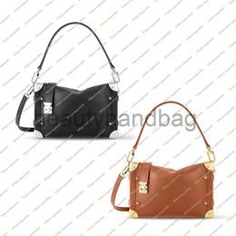 Luis Vintage Lvvl Lvity Lvse Casual Ladies Fashion Bag Designe Luxury SIDE TRUNK Bag Handbag Tote Shoulder Bags Crossbody Messenger Bag TOP Mirror Quality M21709 M21