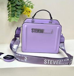 8 colour!Tote Handbags Steve Women Designer Shoulder Steve Purse And Bucket bags 2pcs/Set Luxury PU Leather composite bag