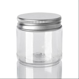 30 40 50 60 80ml Plastic Jars Transparent Pet Storage Cans Boxes Round Bottle6953184