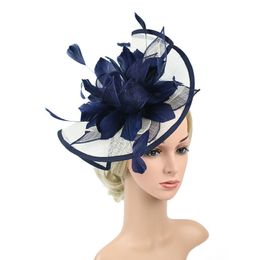 Vintage Women Fascinator Clip Ladies Day Races Wedding Party Banquet Bridal Tiara Headwear J0113 208G