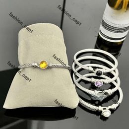 David Yurma Bracelet DY Bracelet Designer Cable Bracelet Fashion Jewelry For Women Men Gold Silver Pearl Head Cross Bangle Bracelet Dy Jewelry Man Christmas 164