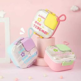 Lunch Boxes Bags Stainless Steel Tableware Set for Kids Bento Box Auxiliary Food Microwave Cute Portable Baby Bowl Lunch Box Bag