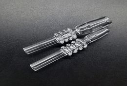 Collector Accessories Quartz Tip 10mm 14mm 18mm Joint Size For Mini NC Kit Dab Straw Drip Tips Smoking Tool VS Water Pipe8948884