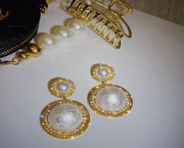 Love Fashion Women designer Lady Rose Flower Crystal Rhinestone Pierced Ear Stud Earrings 925 sterling silver6969142