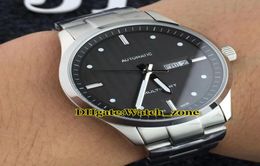 New Multifort Gent M0054301106100 Black Dial Japan Miyota Automatic Mens Watch Silver Steel Band Sapphire Glass Watches9657634