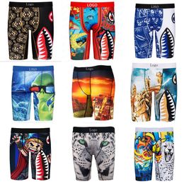 Designer Underwear Men's Boxer Underwear Sexy Underwear Printed Underwear Soft Boxers Breathable Brand Men's Style underpants