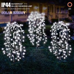 Fireworks Light Outdoor Waterproof Solar Lights Decoration Suitable for Courtyard, Garden, Trail, Lawn, Terrace, Walkway