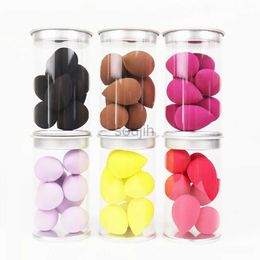 Makeup Tools 8 mini cosmetic sponge facial cosmetic powder puffs for basic cream concealer cosmetic mixer tools with storage box d240510