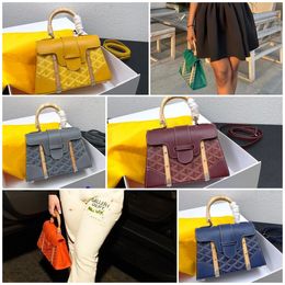 Luxury bag totes shoulder bag Saigon Satchel Fashion Shoulder Bags Classic woody Leather Cross Body Designer flap Women Clutch Hobo pochette Tote green red