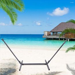 Camp Furniture Space Saving Steel Hammock Stand Frame Outdoor Patio Portable W/ Carrying Case