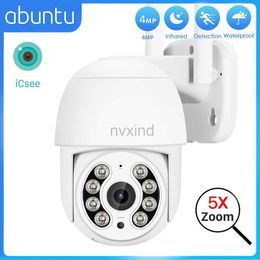 IP Cameras 4MP high-definition WIFI IP camera outdoor safety color night vision 2MP wireless video monitoring camera intelligent human body detection iCsee d240510