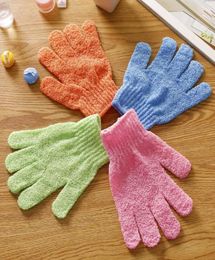 500pcs Cleaner Cloth Bath Glove Scrubber Moisturizing Spa Skin Care Exfoliating Gloves Washing Clean Face Body1284676