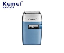 Epacket Kemei KM3385 Electric Shaver for Men USB Cordless Rechargeable Beard Razor Reciprocating Foil Mesh Shaving Machine31821994910