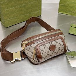 Designer Fannypack Women Mens Luxurys Designers Waist Bags Men Fashion Chestbags Casual Crossbody Shoulder Bag Small Handbags Purses 262Y