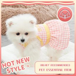 Dog Apparel Dresses Home Dress Clothes Fancy Pet Clothing Spring Summer Puppy For Dogs Girls Costume