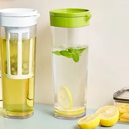 Water Bottles 1pc Summer Multi-functional Cold Storage Kettle With Sealed Rotating Dispenser Perfect For Refrigerator Juice