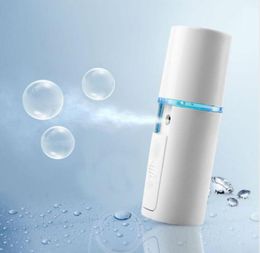 Portable Face Spray Bottle Nano Mister Facial Hair Steamer Ultrasonic Ozone Face Sprayer Cold Beauty Hydrating Skin Care Tools9523192