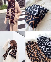 New 2020 Fashion Winter Unisex 100 Cashmere Scarf For Men And Women Oversized Classic Cheque Shawls And Scarves Scarfs5493010765