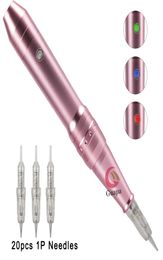 wireless cordless pmu machine builtin battery tattoo pen for ombre powder brows microblading shading eyeliner lip microshading9057109