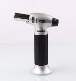 Butane Scorch Torch Flame Lighters Chef Cooking Refillable Adjust Flame Kitchen Lighter Ignition Spray Gun Picnic Tool HH711476656772