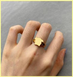 2021 Mens Rings Women Designer Rings Head Portrait Ring Engagements For Womens Men Opening Adjustable Ring Jewellery Love Gold Ring 8305676
