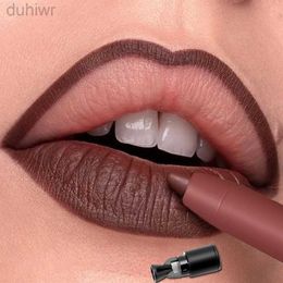 Lip Pencils 16 Colour lipliner waterproof nude brown lip liner lipliner matte pink contour Colouring durable non stick cup lip liner makeup d240510