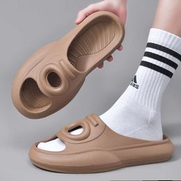 Abnkarwin Brand Summer Men Women Soft Indoor Home Rubber Slippers Slides House Room Bedroom Shoes Dropshipping