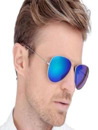 Vintage Men Women Sunglass 62mm Pilot Desinger Mirror Eyewear UV400 Lens Sunglasses 2e5 with cases Good Quality5506497
