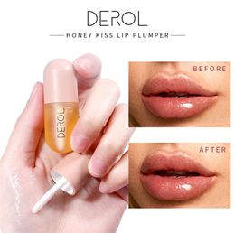 DEROL Moisturising Plumping Lip Gloss Lip Plumper Mineral Oil Lip Extreme Volume Essence Nutritious Lips Enhancer Serum8374828