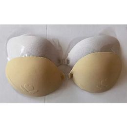 Breast Pad Mango Invisible Push Up Bra Reusable Silicone Strapless Chest Sticker Womens Self Adhesive Q240509